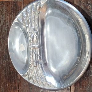 NWT 2 Compartment Serving Dish